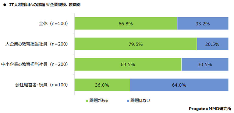 IT人材採用への課題